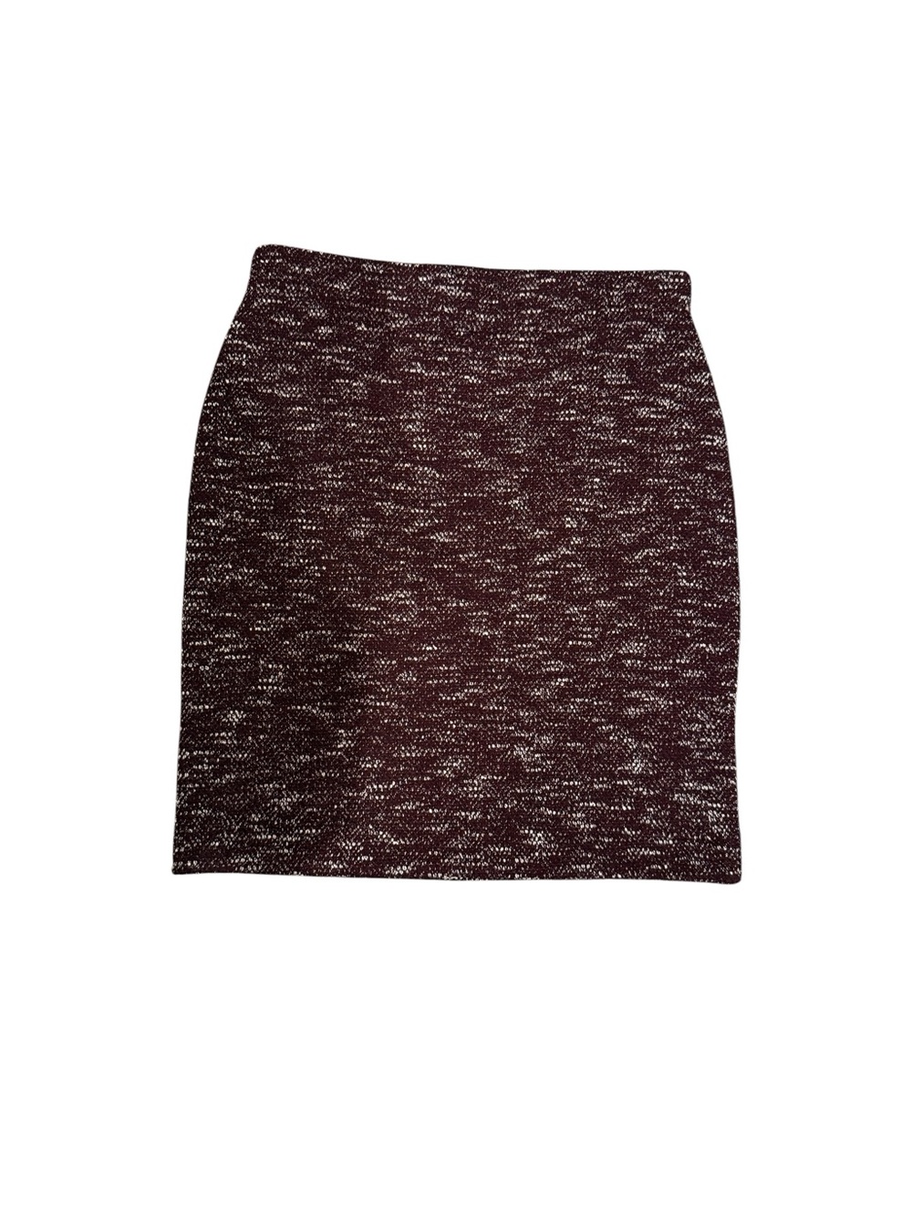 Ann Taylor Factory Burgundy Tweed Like Blazer and Skirt Set - Picture 11 of 16
